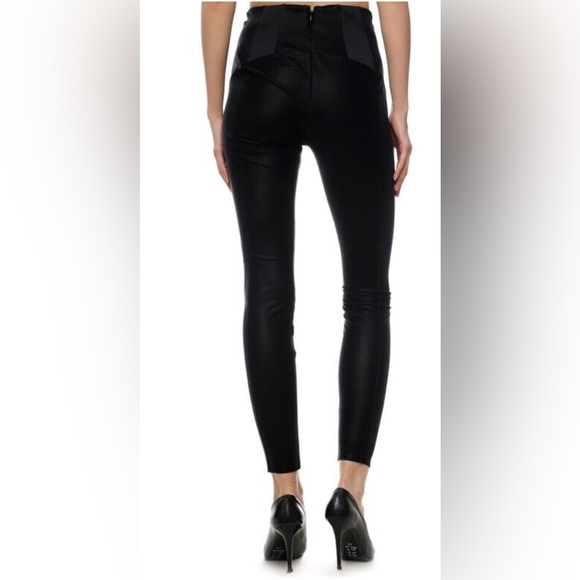 Guess Women's M Ponte Corset Leggings. - Picture 2 of 7
